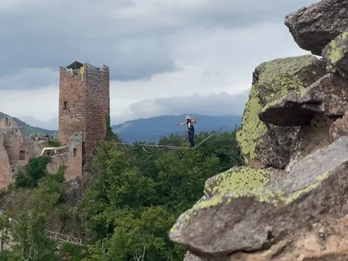 Ribeauvillé accueille les championnats du Monde de Highline 