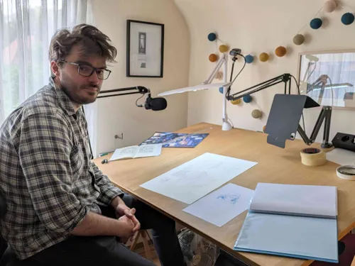 Pas de géant pour ce dessinateur de Niederbronn