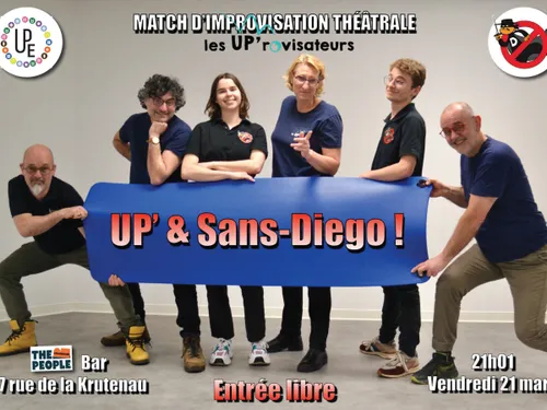 UP' & Sans-Diego ! - Improvisation théâtrale