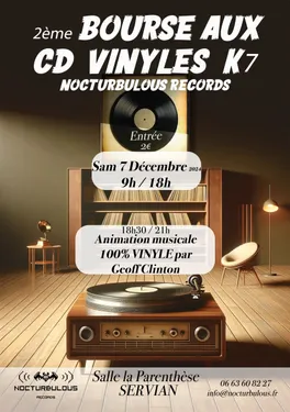 2ème bourse aux vinyles Nocturbulous records