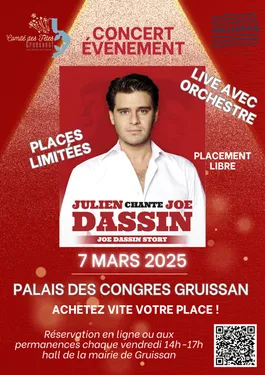 Julien chante Joe Dassin, concert hommage