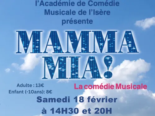 Comédie Musicale "Mamma Mia !" Samedi 18/02/23 à Aubord