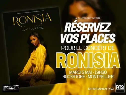 Ronisia au Rockstore de Montpellier