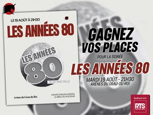 Les années 80 aux arènes du Grau du Roi