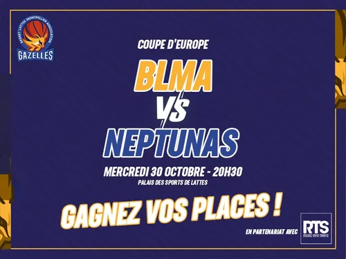 BLMA / Neptunas (coupe d'Europe)