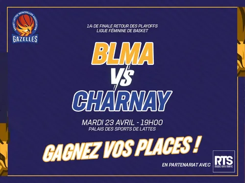 BLMA / Charnay (1/4 de finale retour des playoffs)