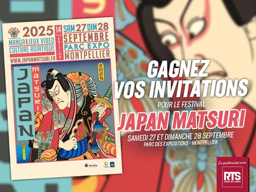 Gagnez vos invitations pour Japan Matsuri 2025
