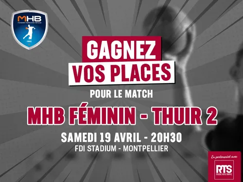 MHB Féminin / Thuir 2 au FDI stadium