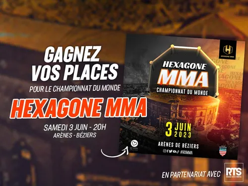 Hexagone MMA - Championnat du monde aux arènes de Béziers