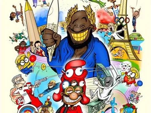 J.O dessinés : Dadou entre émotions et éclats de rire