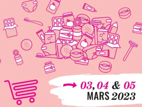 Pour leur grande collecte début mars, les restos du cœur...