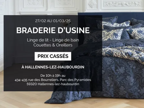 Vente d'usine chez Anne de Solène à Hallennes-lez-Haubourdin