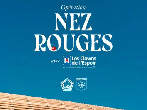 Opération nez rouges avec le LOSC ce dimanche