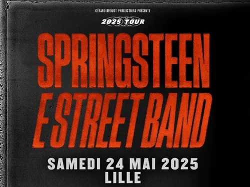 Bruce Springsteen en concert à Pierre Mauroy en 2025