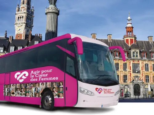 Dépistage gratuit avec le Bus du Coeur des Femmes