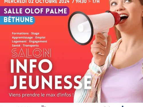 Le Salon de l'info Jeunesse à Béthune