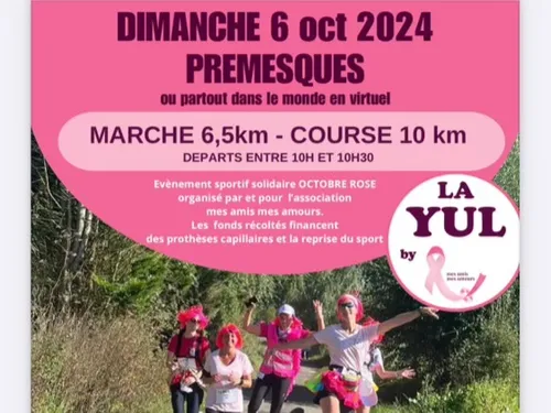 Courir ou marcher pour Octobre Rose avec la Yul 