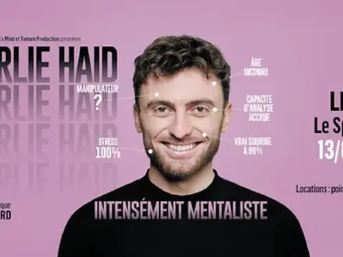 Le mentaliste Charlie Haid en tournée dans la région