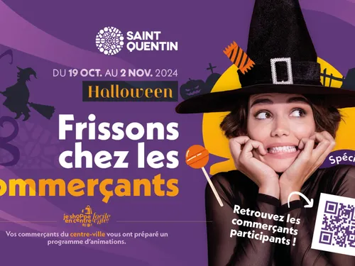 Des animations pour Halloween avec les commerçants de Saint-Quentin 