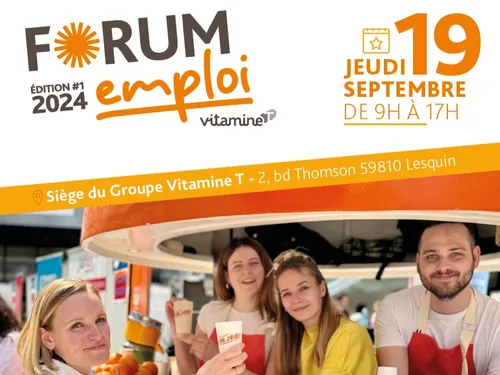 Forum emploi chez Vitamine T à Lesquin