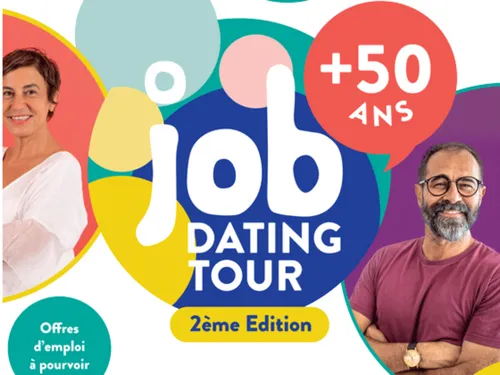 Une tournée de job dating pour les plus de 50 ans dans la région 