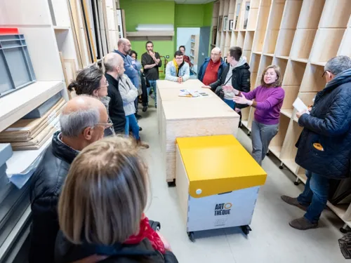 L'artothèque du Lot vous ouvre ses coulisses