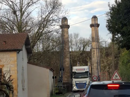Le pont suspendu d’Anglars-Juillac fermé à la circulation