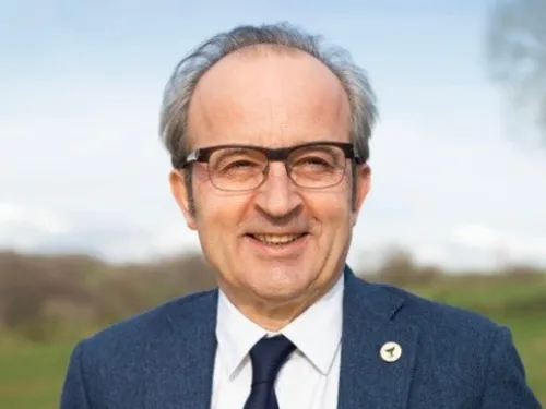 Louis Toty, candidat aux législatives anticipées dans le Cantal