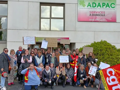 Les aides à domicile de l’ADMR de Corrèze en colère