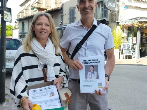  Une campagne de recrutement médical  qui fait réagir à Aurillac ! 