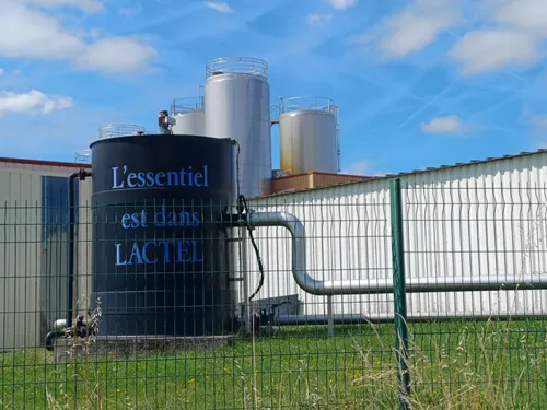 L'entrepôt Lactalis à Montauban touché par un violent incendie