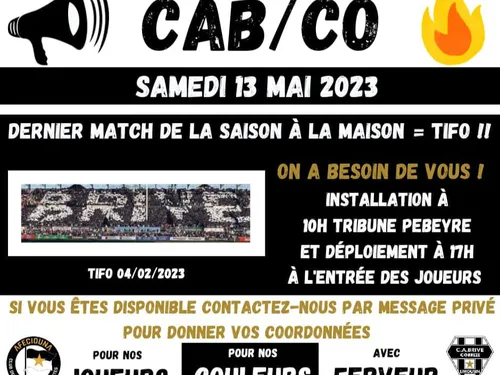 Opération maintien pour le CAB