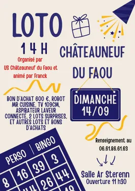 Loto de l'union sportive chateauneuvienne
