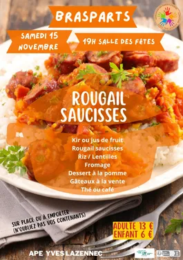 Repas de l'école de Brasparts