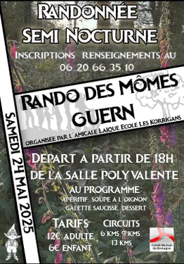 Rando des mômes  à Guern