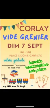 Vide-grenier Ecole Saint-Joseph Corlay