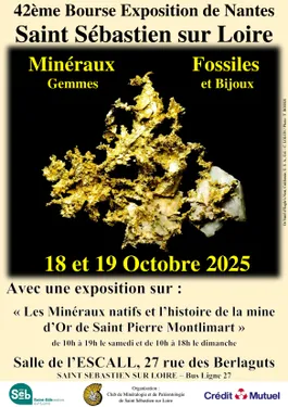 42ème bourse exposition-vente de minéraux, fossiles et pierres...