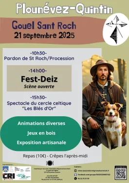 "Gouel Sant Roch" à Plounévez-Quintin