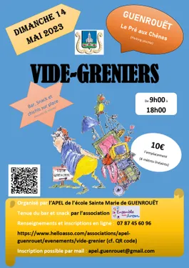 Vide-greniers à Guenrouët