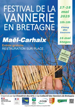 Le Festival de la Vannerie en Bretagne  à Maël-Carhaix