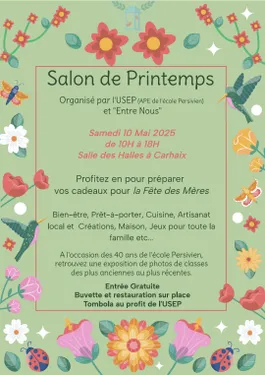 Salon de Printemps aux Halles de Carhaix 