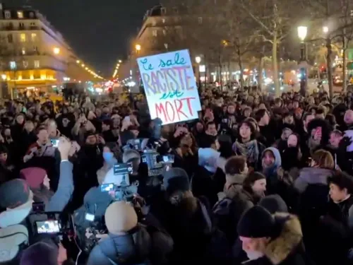 Décès de Jean-Marie Le Pen : des manifestations "festives" partout...
