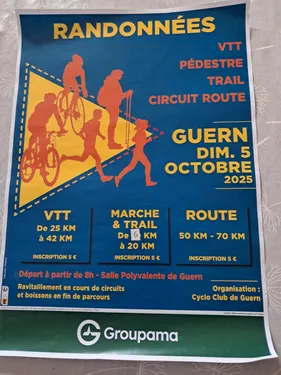 Randonnées à Guern