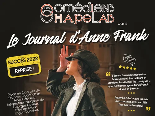 Saint-Michel-en-l'Herm :  Le Journal d'Anne Franck au théâtre