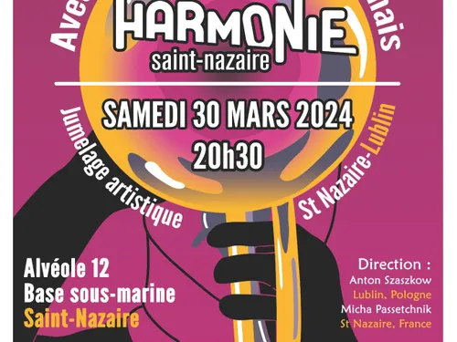 Concerts de l'orchestre Harmonie de Saint Nazaire avec l'orchestre...