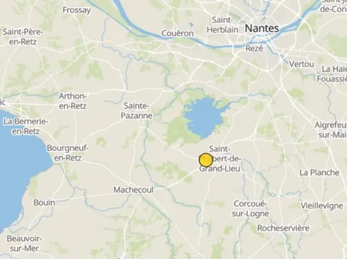 Un séisme de magnitude 2,6 au sud de Nantes