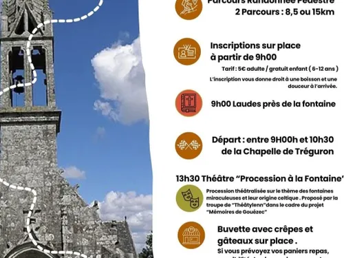Randonnées pédestres de Tréguron