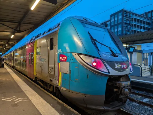 Nantes : collision entre un tram-train et une moto