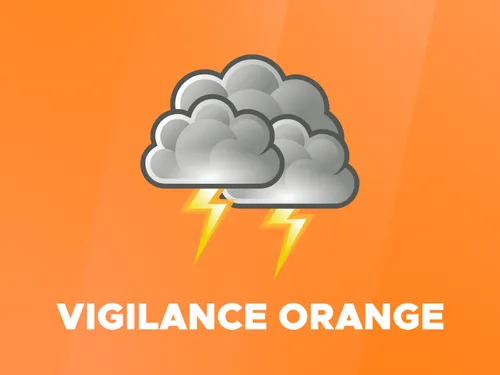 La Loire-Atlantique et l'Ille-et-Vilaine en vigilance orange
