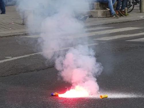 Nantes : fin de manifestation sous tension